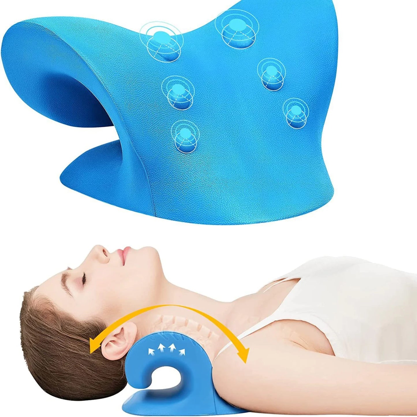 Neck & Shoulder Relaxer - Cervical Traction Device for Natural Pain Relief