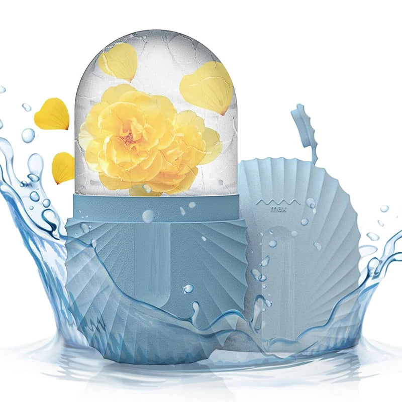 Ice Face Roller – Silicone Ice Cube Beauty Massager
