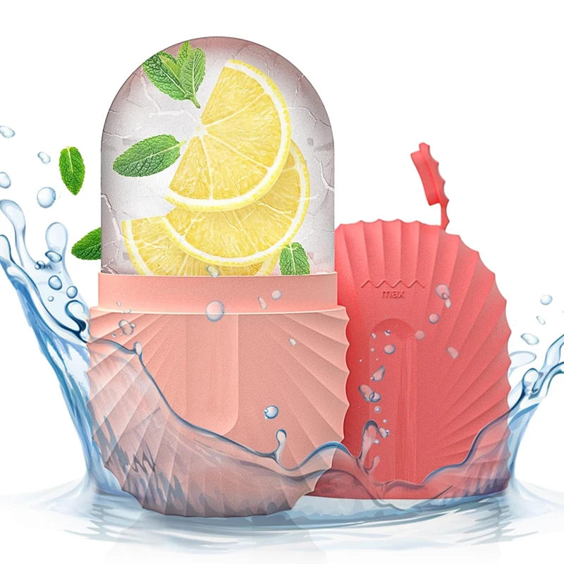Ice Face Roller – Silicone Ice Cube Beauty Massager