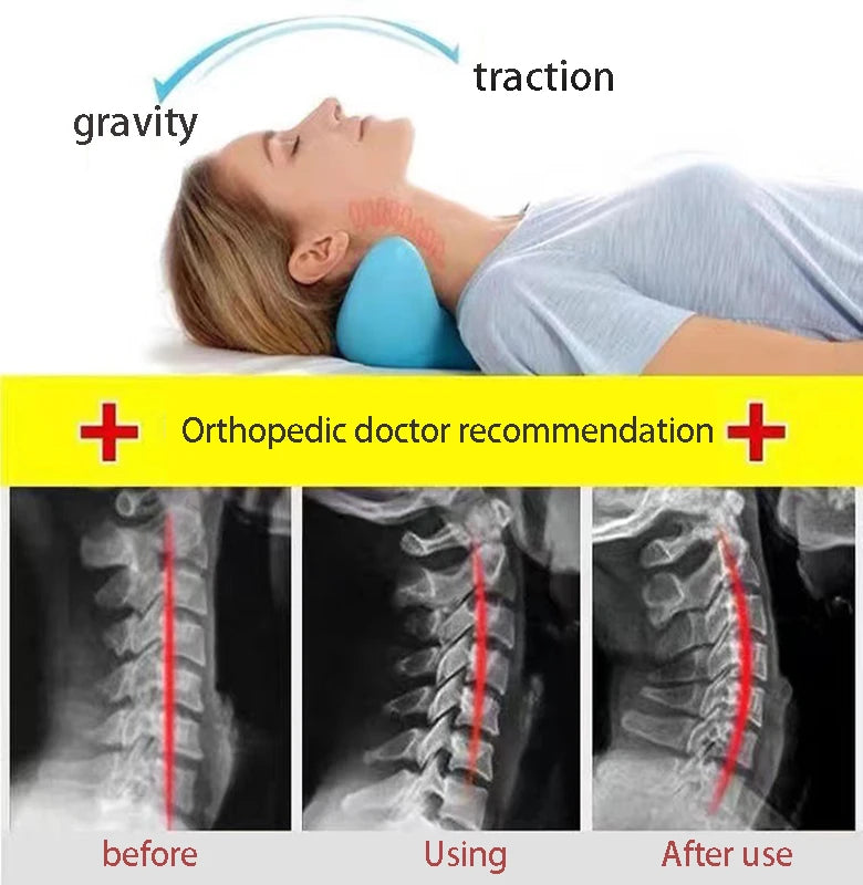 Neck & Shoulder Relaxer - Cervical Traction Device for Natural Pain Relief
