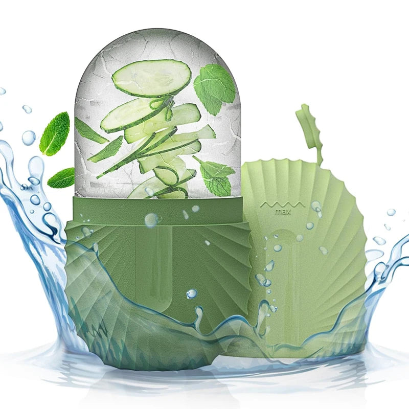 Ice Face Roller – Silicone Ice Cube Beauty Massager