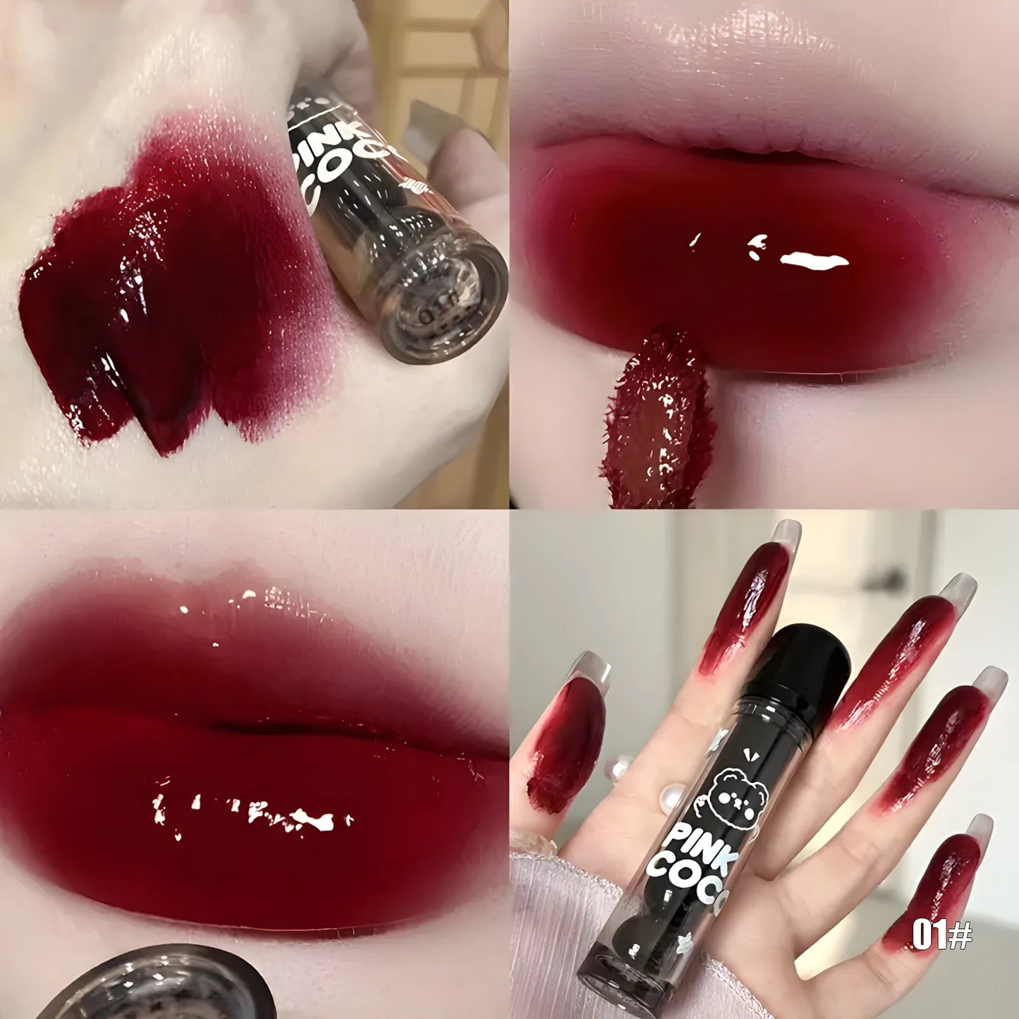 Adorable Bear Mirror Lip Glaze